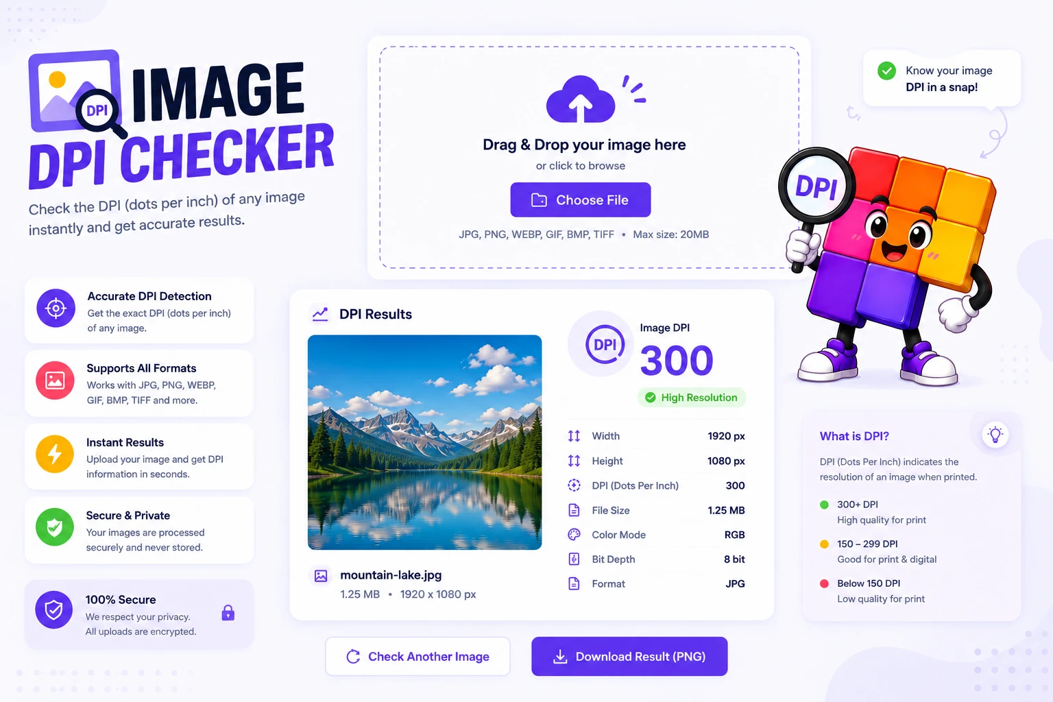 Image DPI Checker