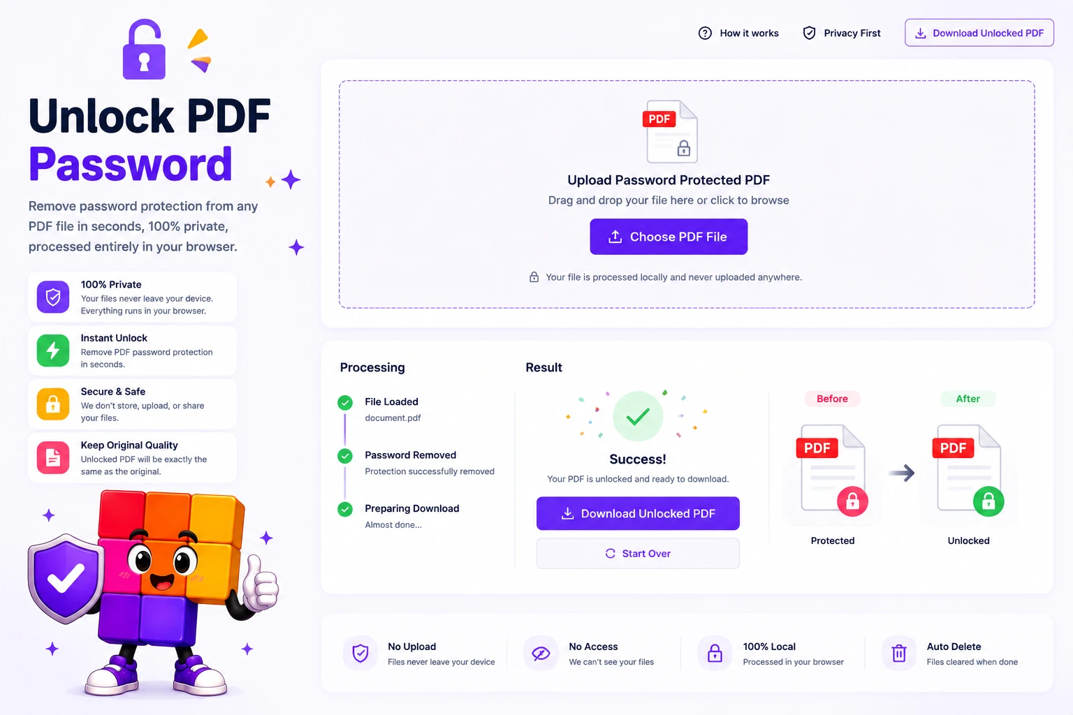 Unlock PDF Password