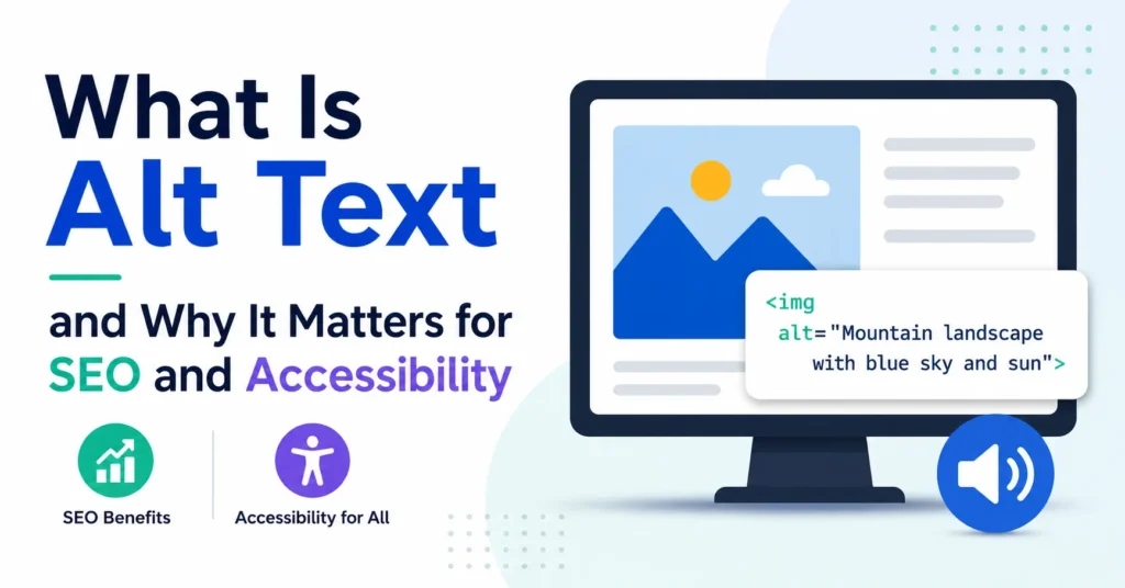 What Is Alt Text and Why It Matters for SEO and Accessibility