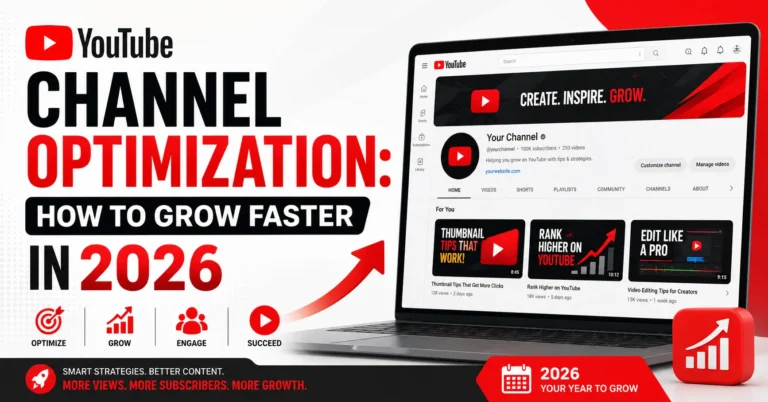 YouTube Channel Optimization: How to Grow Faster in 2026