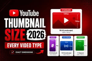 YouTube Thumbnail Size 2026: Every Video Type (Exact Dimensions)