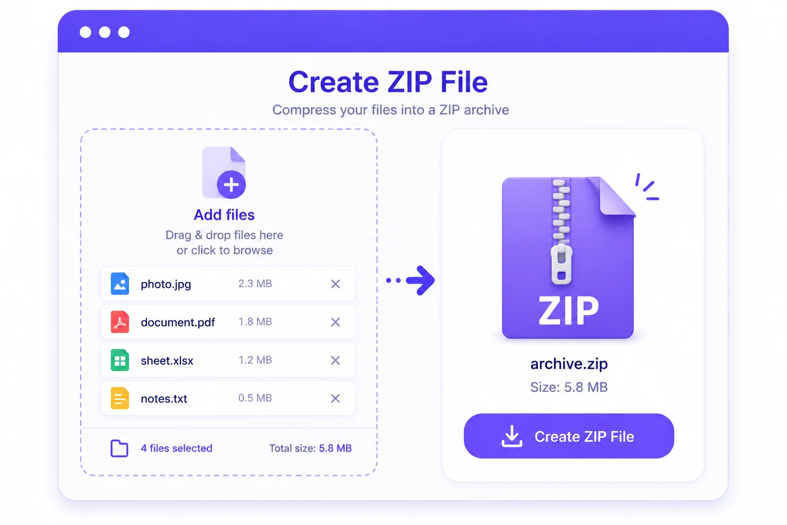 Create ZIP File