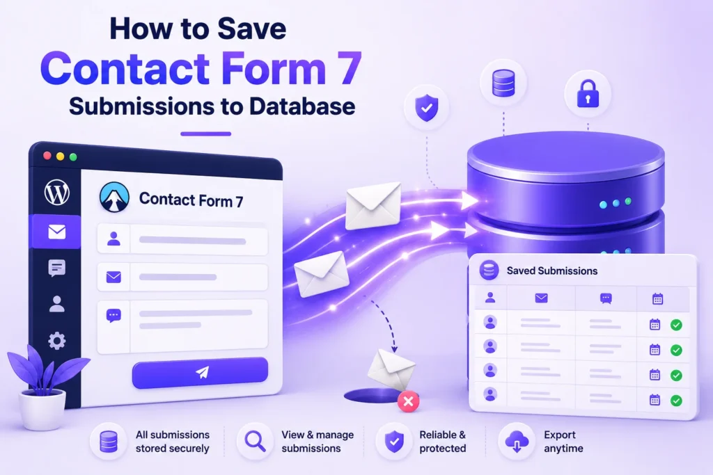 How to Save Contact Form 7 Submissions to Database