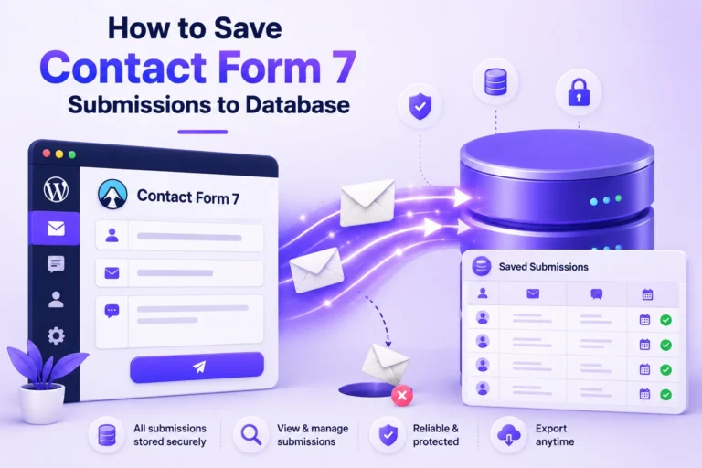 How to Save Contact Form 7 Submissions to Database: 5 Methods