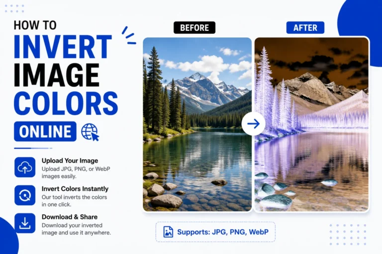 How to Invert Image Colors Online (Free, No Photoshop)