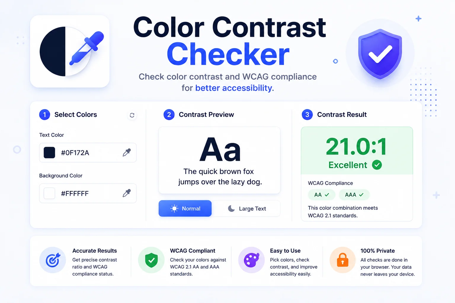 Color Contrast Checker