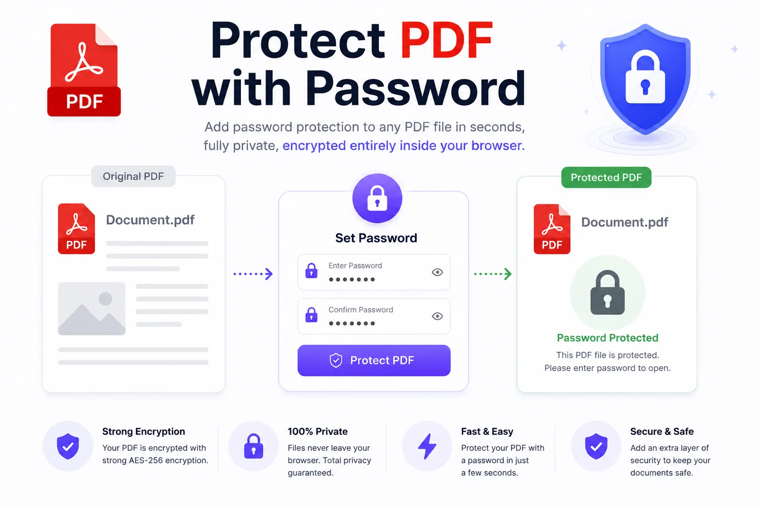 Protect PDF with Password