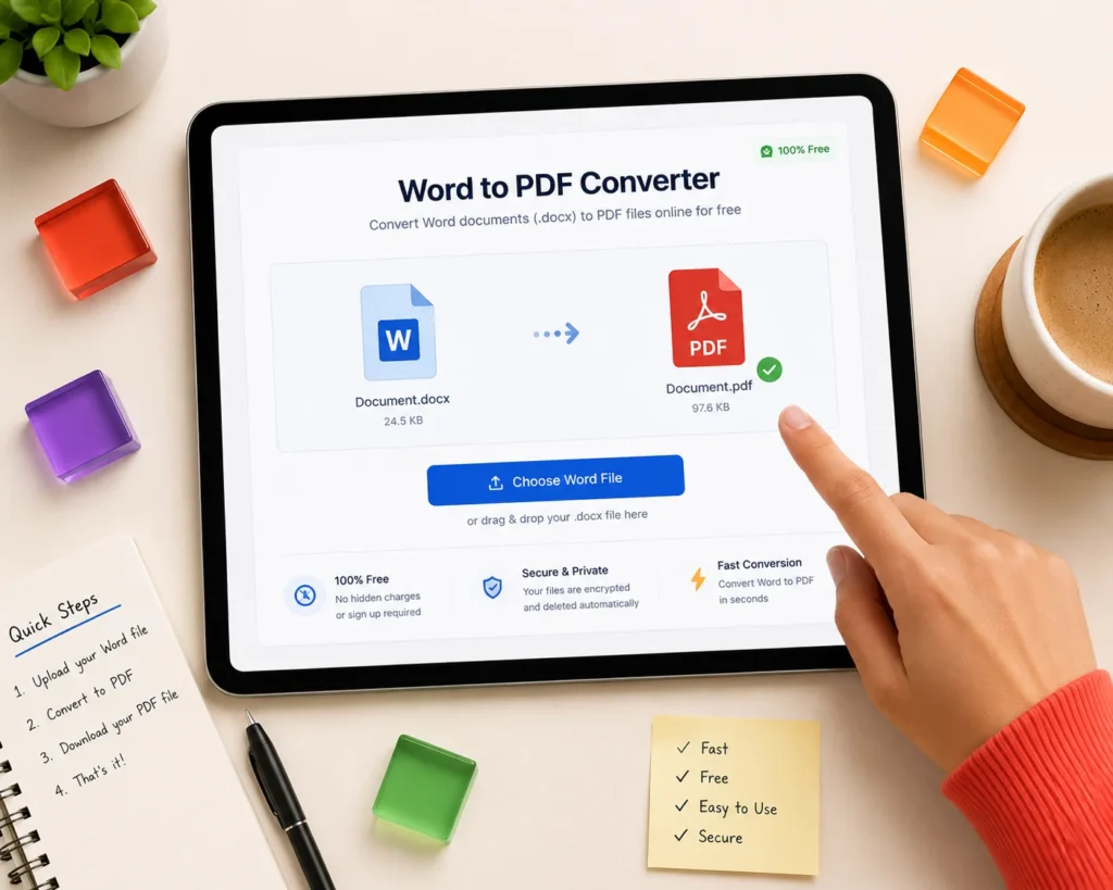 Word to PDF Converter Online Free