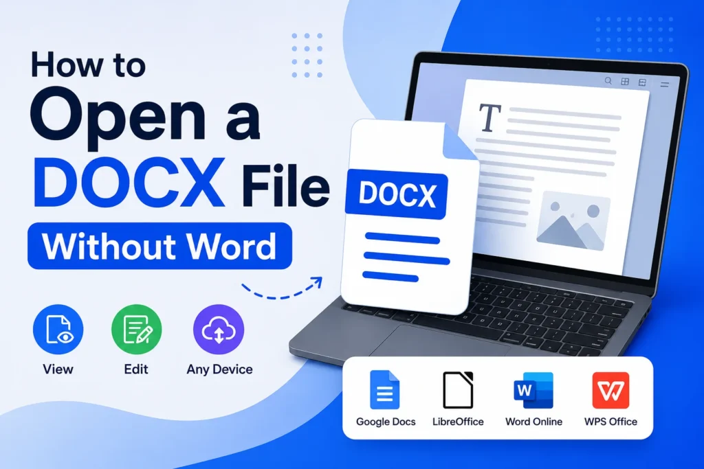 How to Open a DOCX File Without Word
