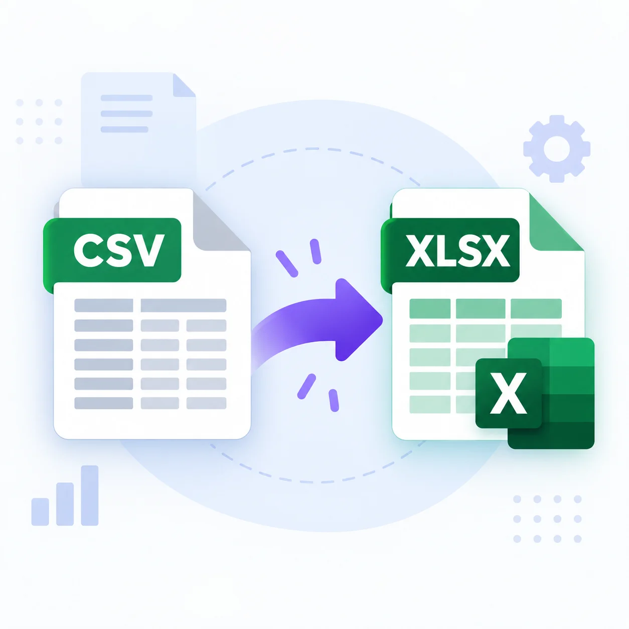 CSV to XLSX Converter