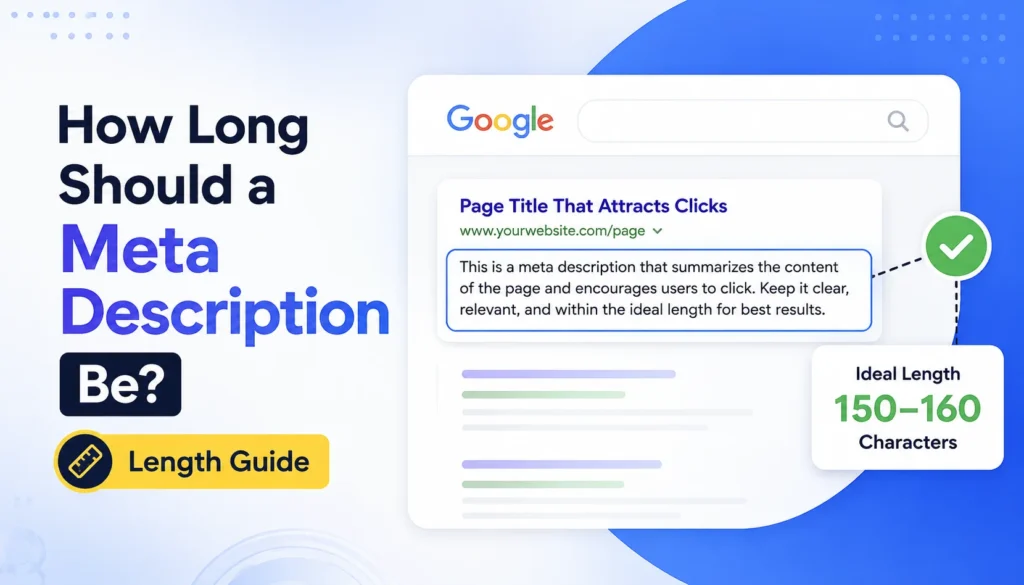 How Long Should a Meta Description Be