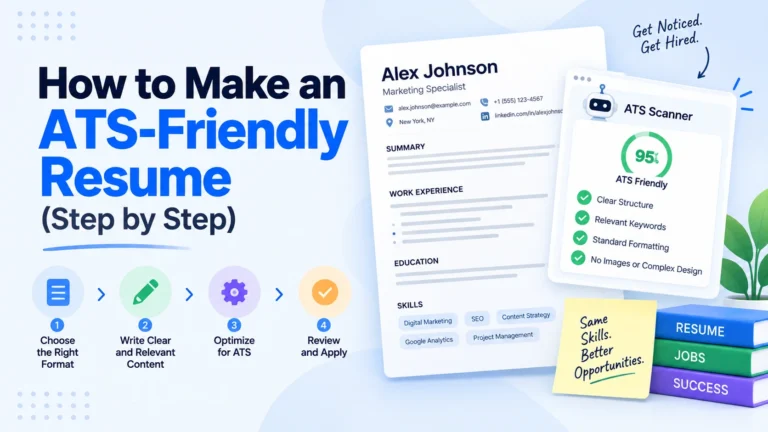 How to Make an ATS-Friendly Resume (Step by Step)