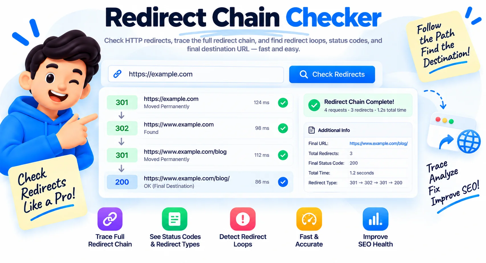 Redirect Chain Checker