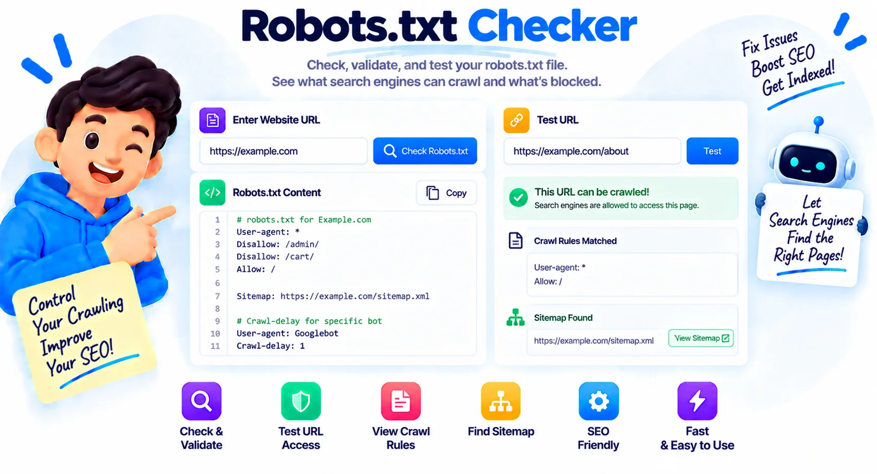 Robots.txt Checker