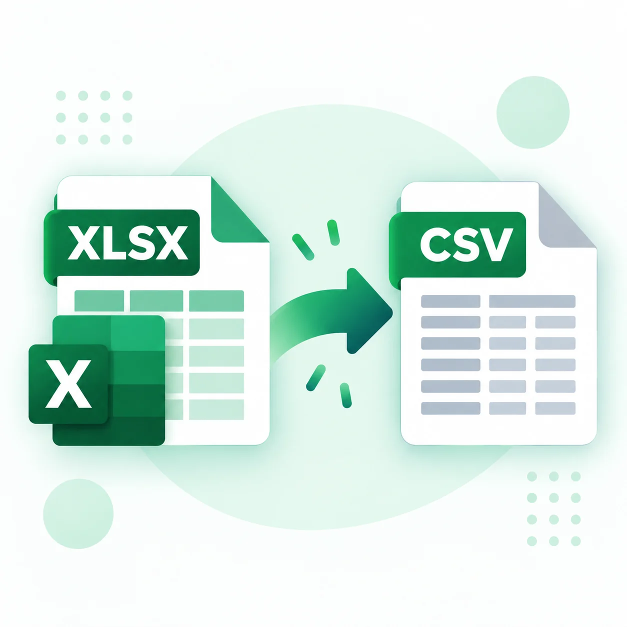 XLSX to CSV Converter