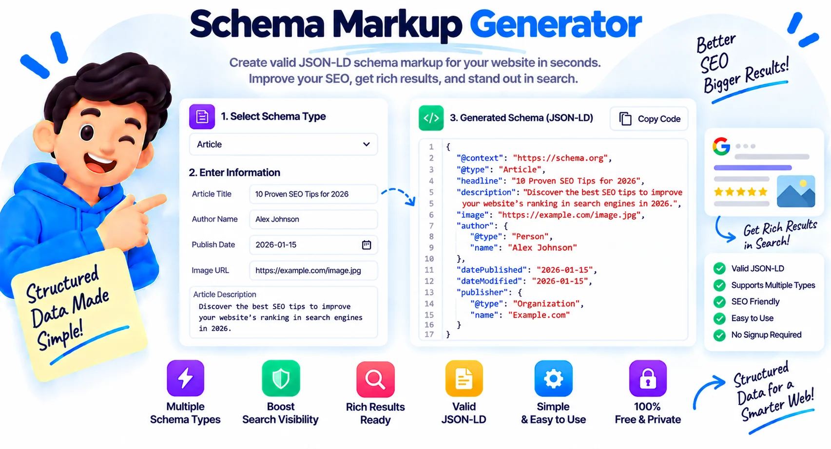 schema markup generator