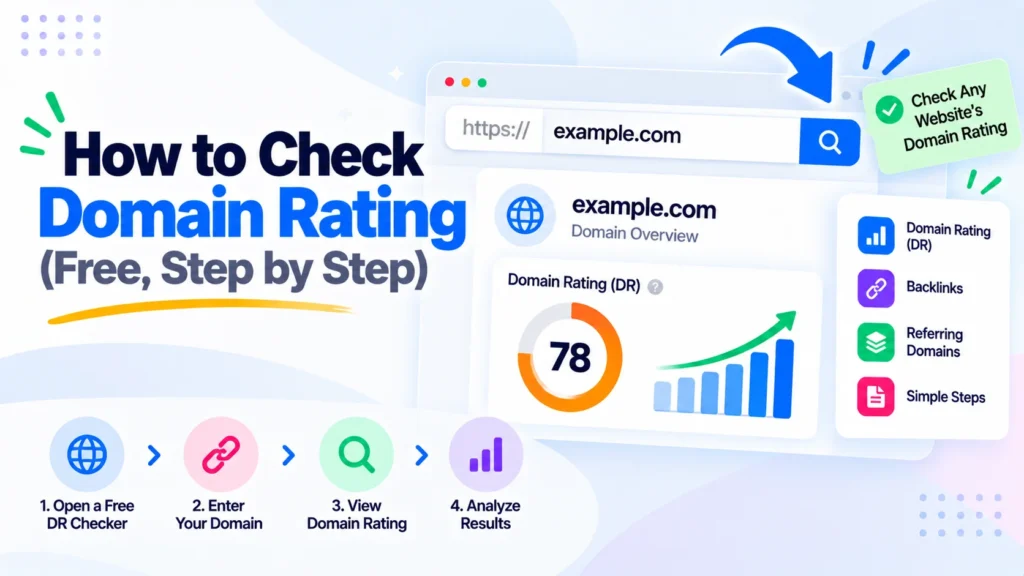 How to Check Domain Rating