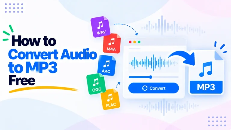 How to Convert Audio to MP3 Free (No Upload Needed)
