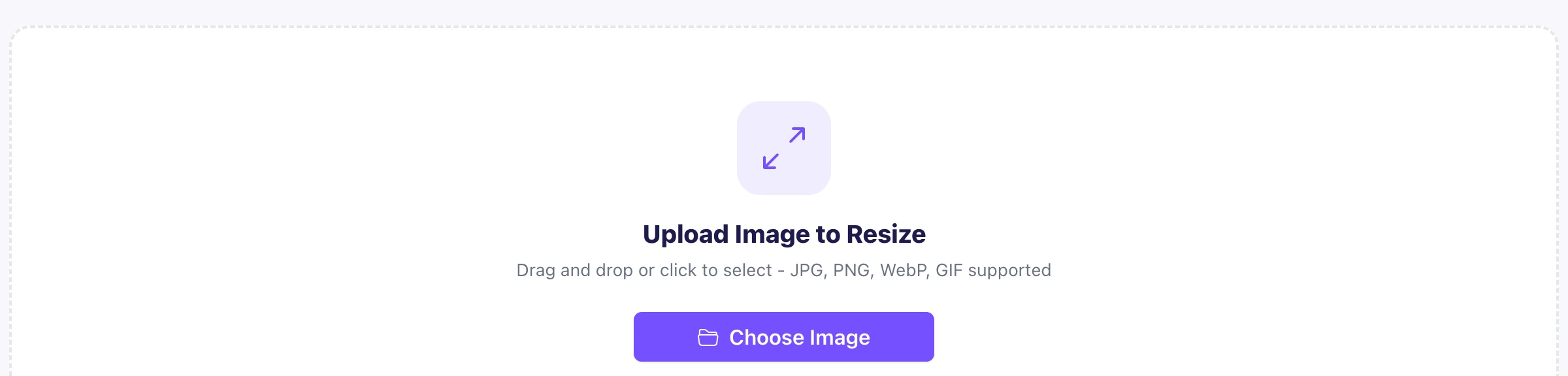 How to resize an image in pixels, step 1 upload to the Pixellize resizer